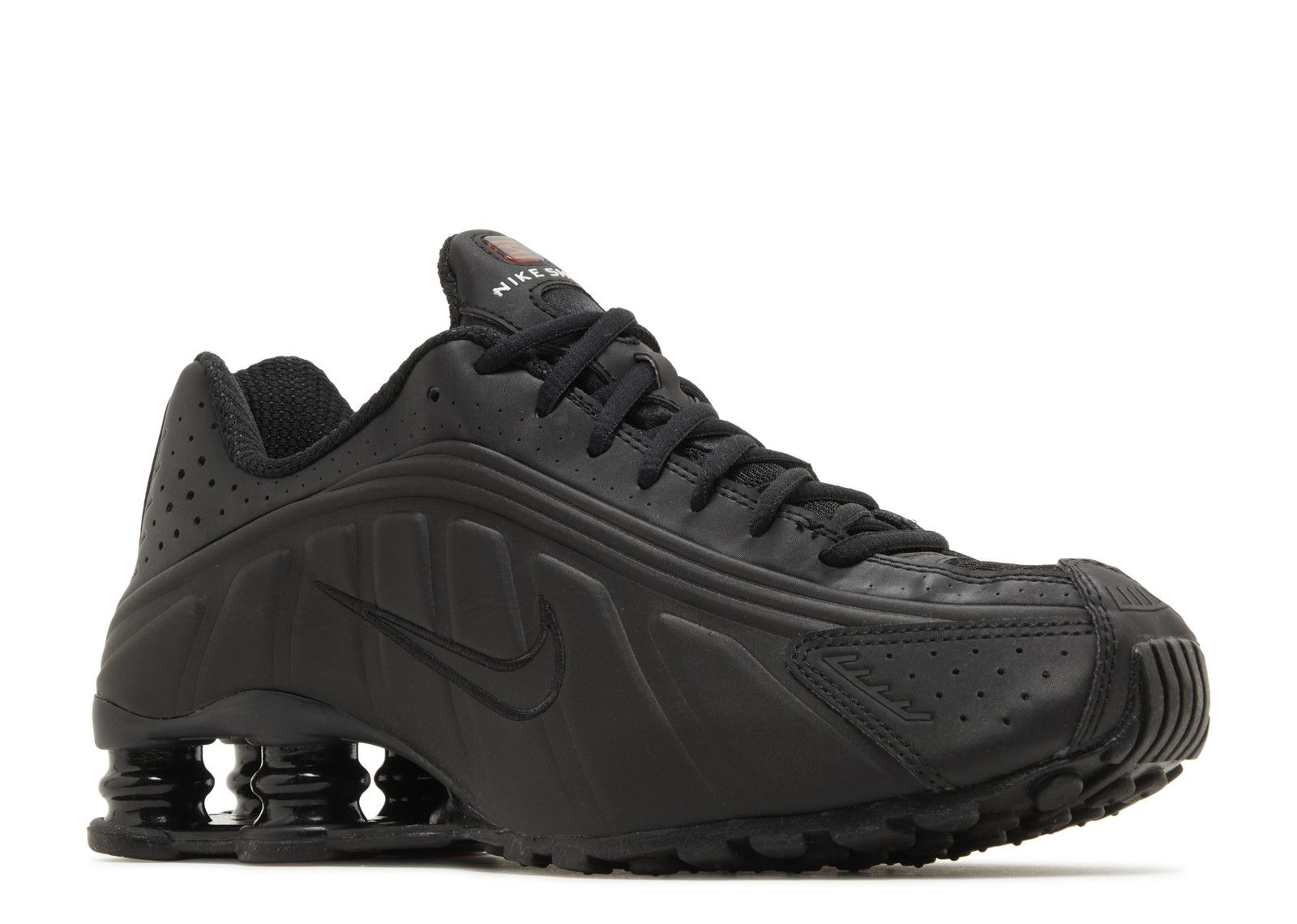 Wmns Shox R4 'Black' 2024 - Nike - AR3565 004 24 - black/black/max orange |  Flight Club