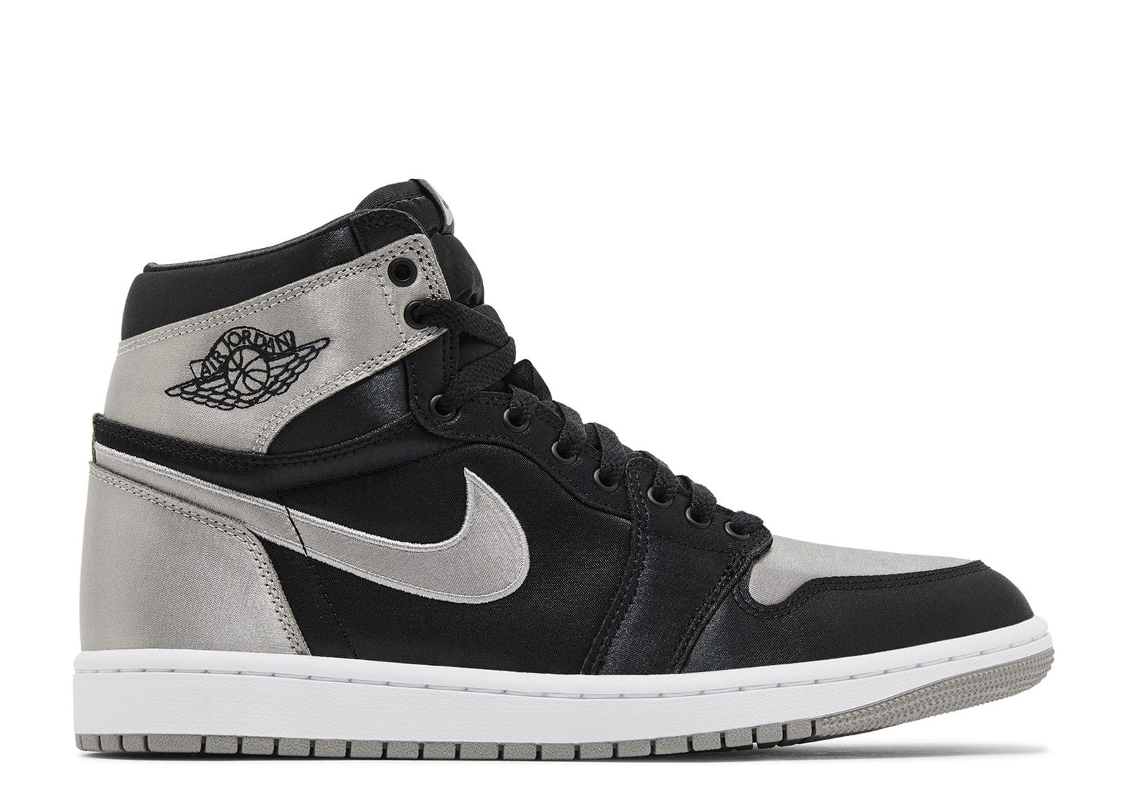 Nike Air Jordan Retro 1 High OG Silver Toe Black CD0461-001 Size 11.5 Air Jordan 1 Retro High Silver Toe Womens | CD0461-001 | Laced main image 2
