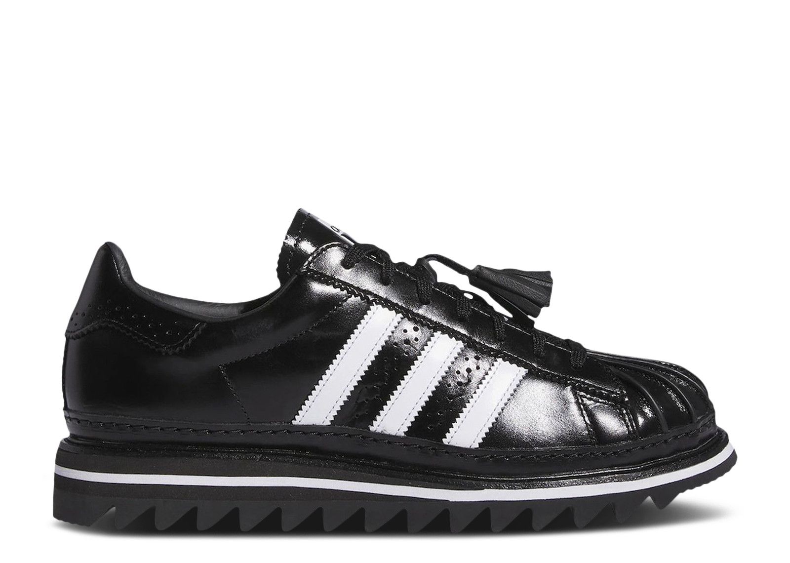 CLOT X Superstar Black White Adidas IH5953 core black cloud white core black Flight Club