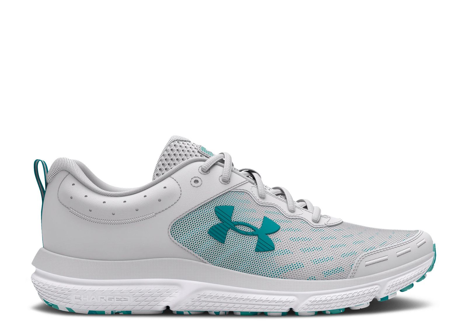 Wmns Charged Assert 10 'Halo Grey Circuit Teal'