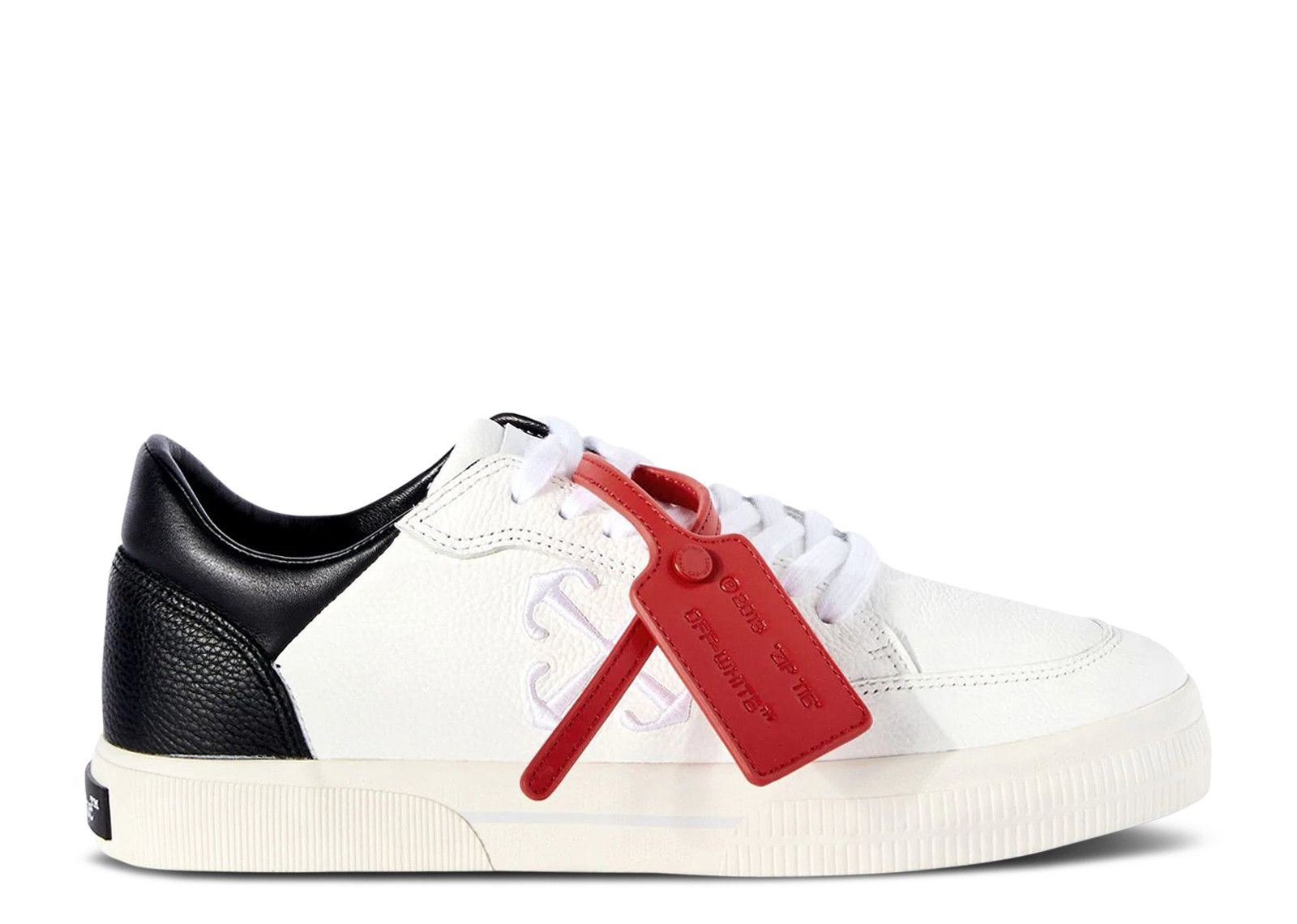 スニーカー Off-White OMIA293S24LEA001 NEW LOW VULCANIZED CALF Sneakers Buy Off-White New Low Vulcanized 'White Black