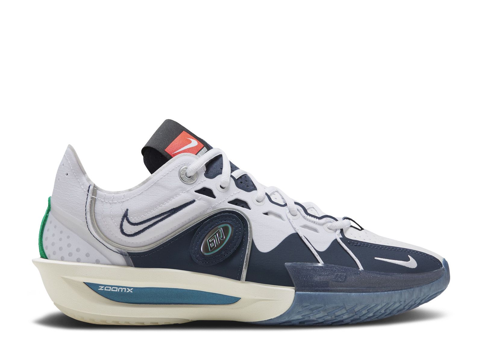 Nike Men\'s Air Zoom GT Cut TB \'White Black\' Size 9M DM5039 100 Nike Air Zoom GT Cut 2 TB White Black | Mercari main image 2