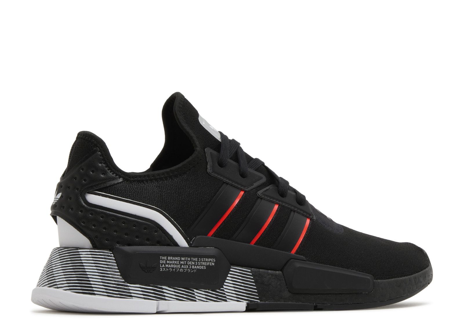 NMD_G1 'Black Solar Red' - Adidas - ID8308 - core black/core black/solar  red | Flight Club