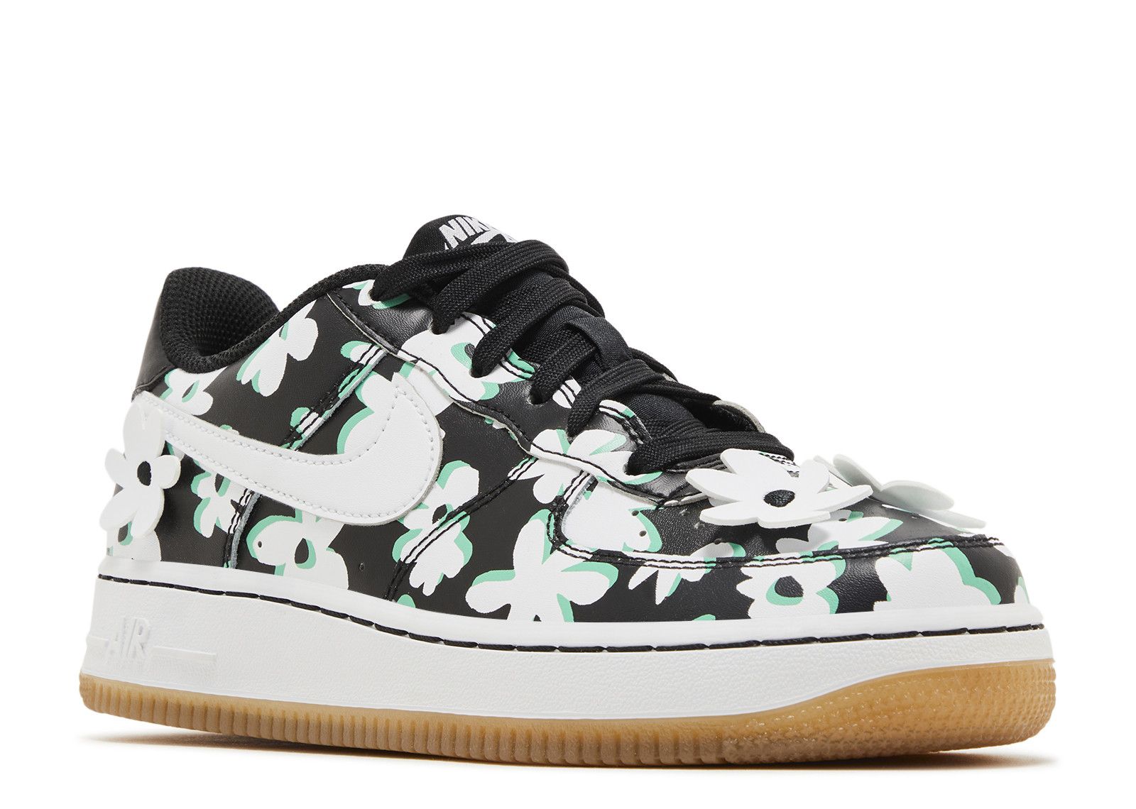 Nike フラワープリント スニーカー DZ2663-001 Air Force 1 LV8 GS 'Flower Power' - Nike - DZ2663 001 - black