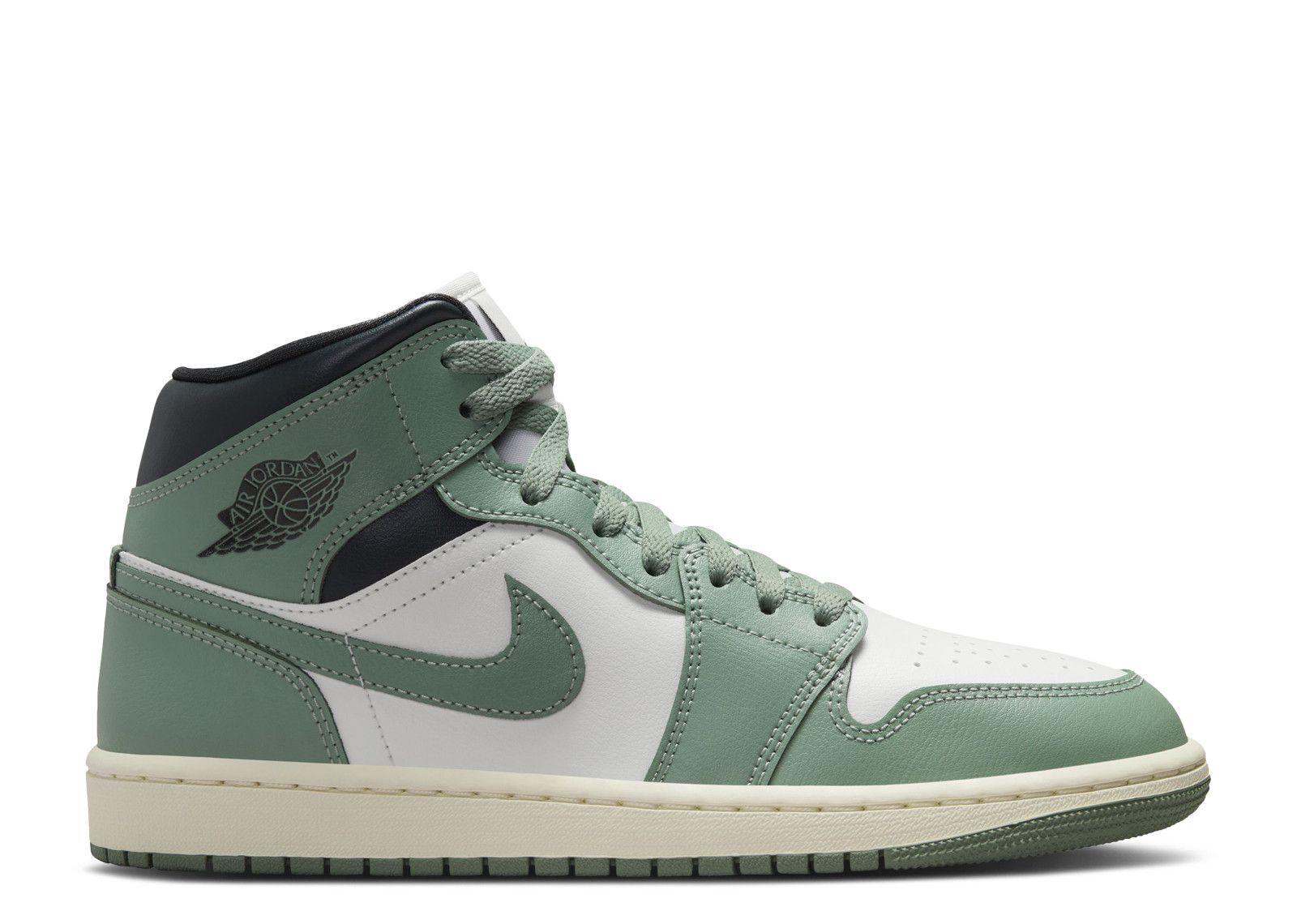 Wmns Jordan 1 Mid 'Jade Smoke' - Air Jordan - BQ6472 130 - sail ...