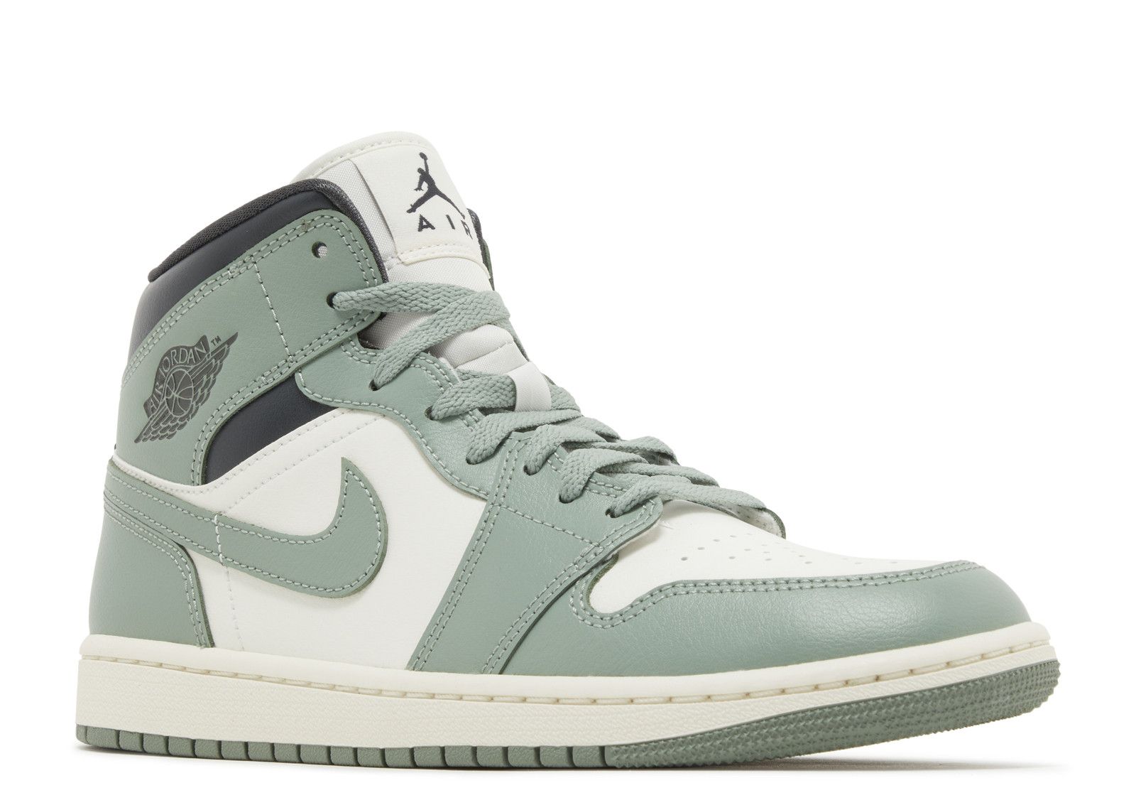 Wmns Jordan 1 Mid 'Jade Smoke' - Air Jordan - BQ6472 130 - sail/anthracite/ jade smoke | Flight Club