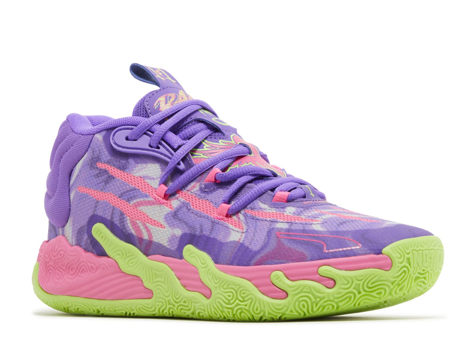 MB.03 Jr 'Toxic' - Puma - 379268 01 - purple glimmer/green gecko