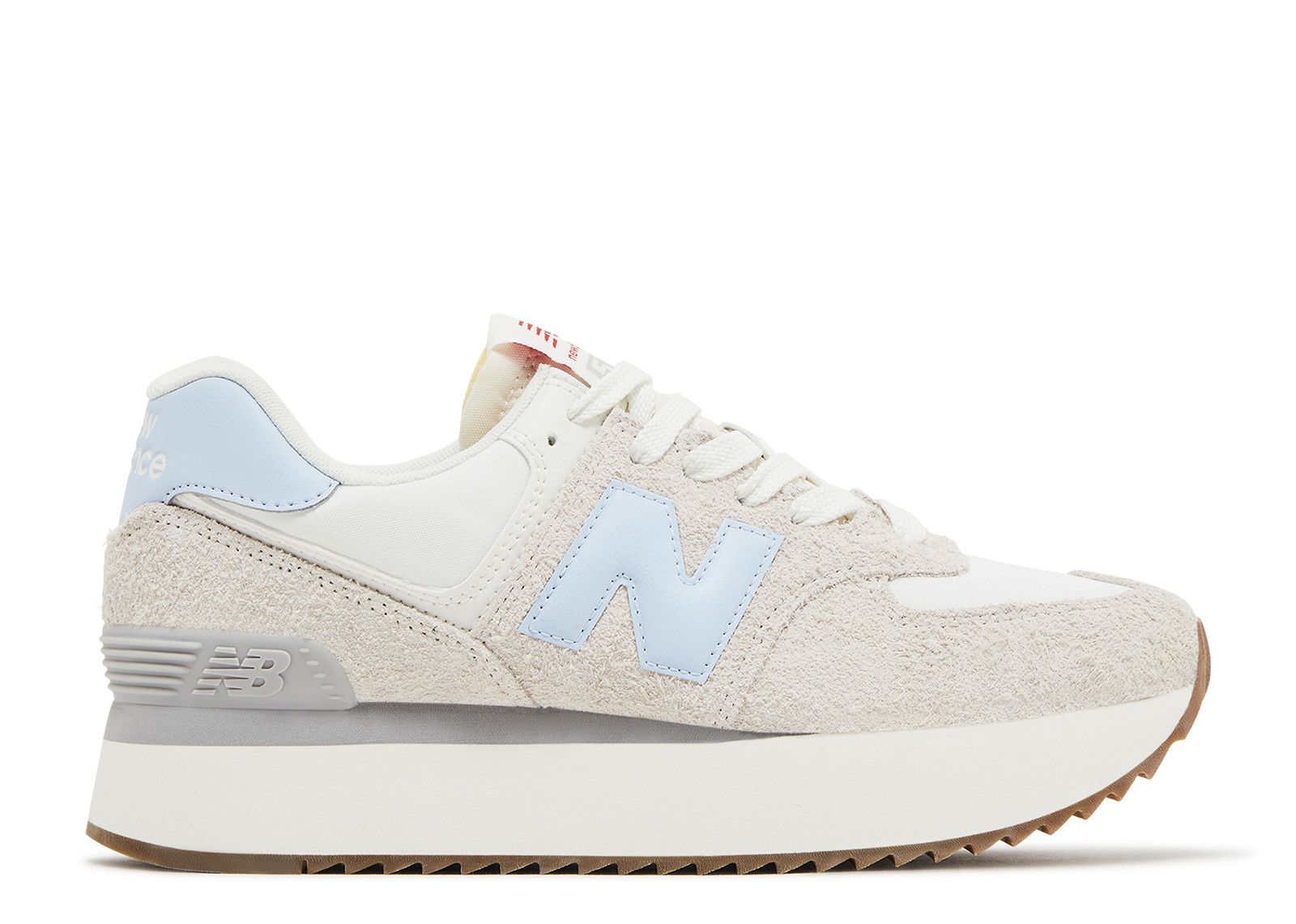 Wmns 574+ 'Moonbeam Light Chrome Blue' - New Balance - WL574ZQC ...