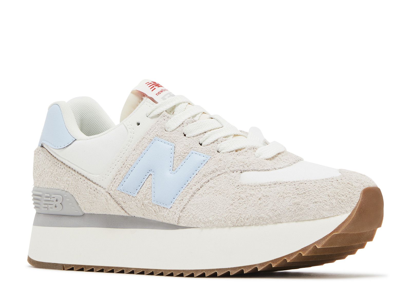 ブルーム New Balance Wmns 574+ 'Moonbeam Light Chrome Blue' - New Balance