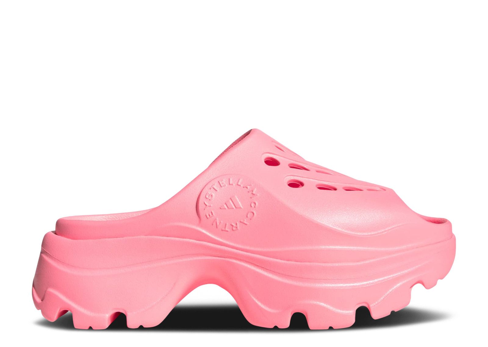 靴 STELLA McCARTNEY Stella McCartney X Wmns Clog 'Light Flash Red' - Adidas - IE2436