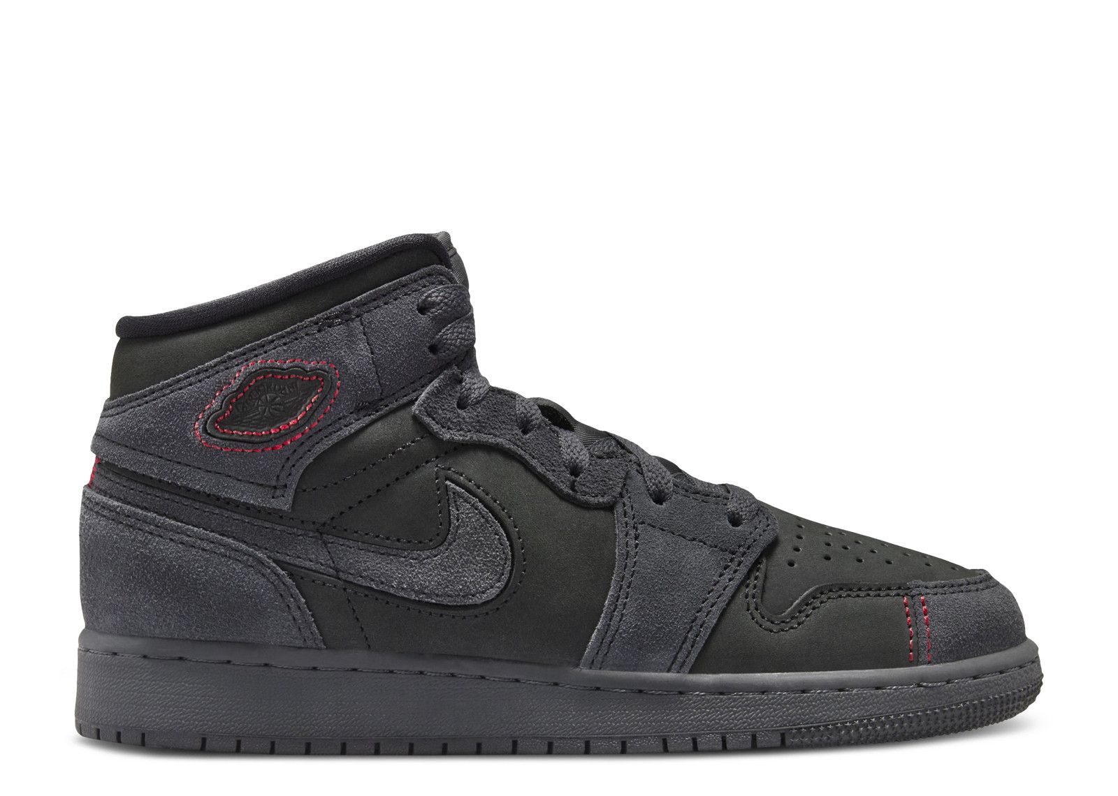 Air Jordan 1 Mid SE Craft GS 'Dark Smoke Red' - Air Jordan - FQ7742 001 ...