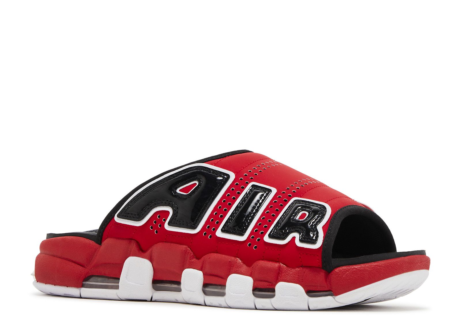 20-60代 人気ファッションブランド Uptempo More Air Slide 600 FJ6036 - Nike - 'Bulls' 靴