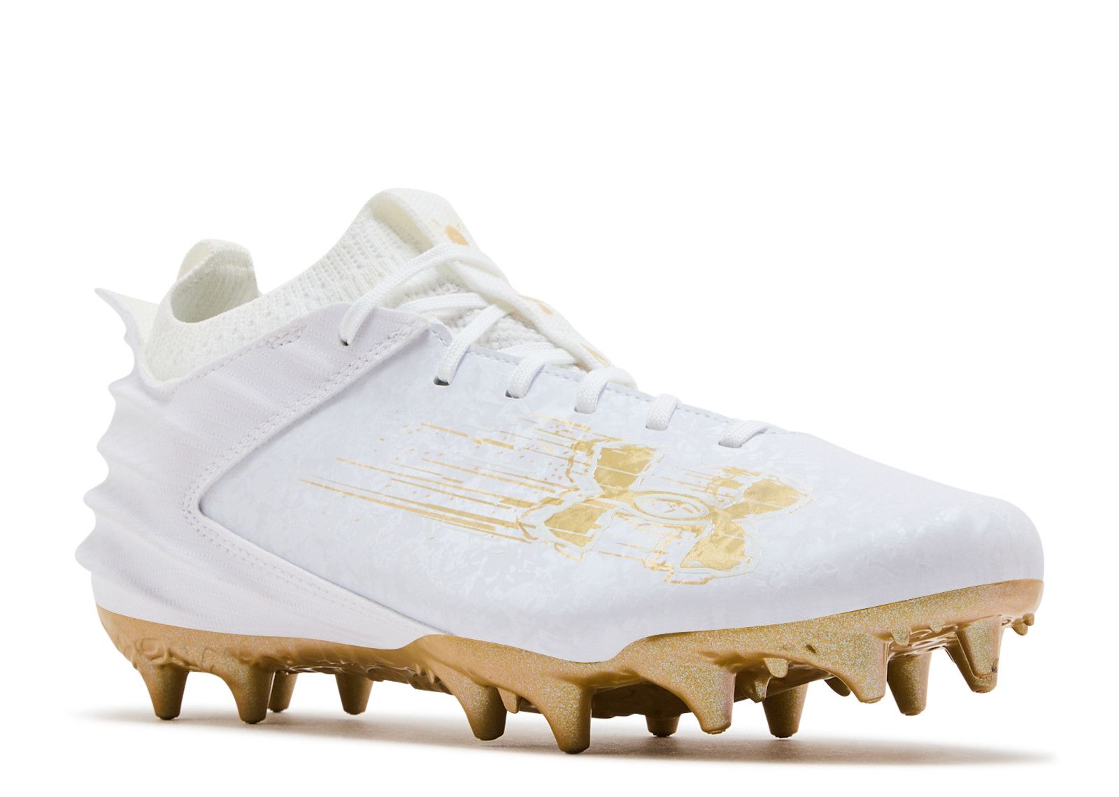 Blur 2 MC Suede 'White Metallic Gold' - Under Armour