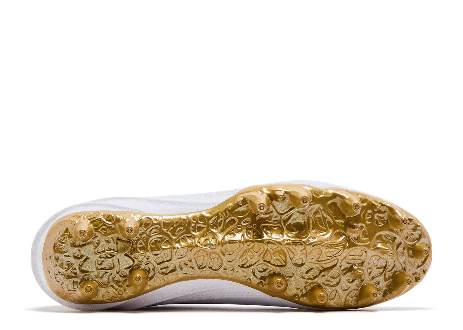 Blur 2 MC Suede 'White Metallic Gold' - Under Armour - 3027978 100