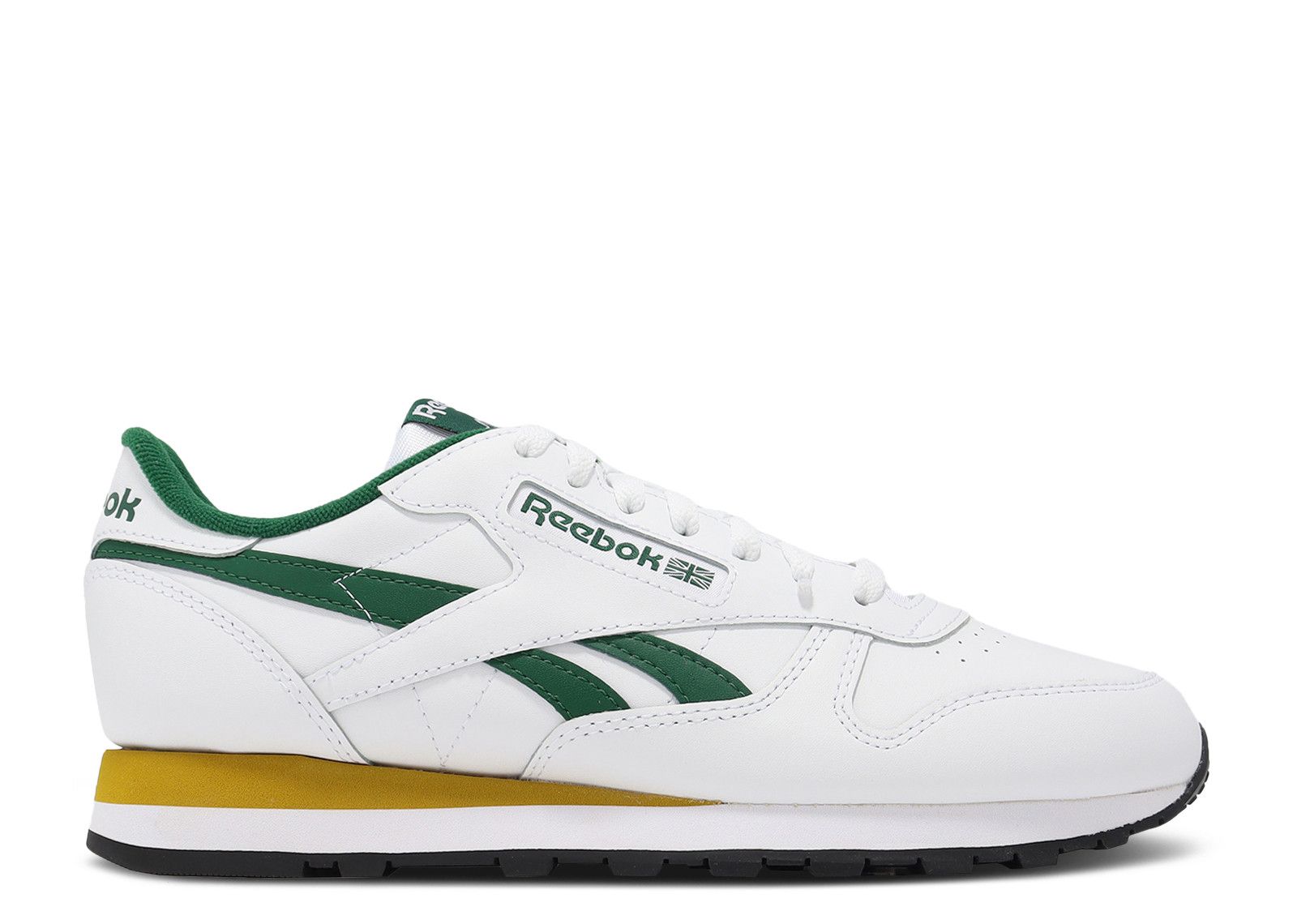 Classic Leather 'White Dark Green Gold'