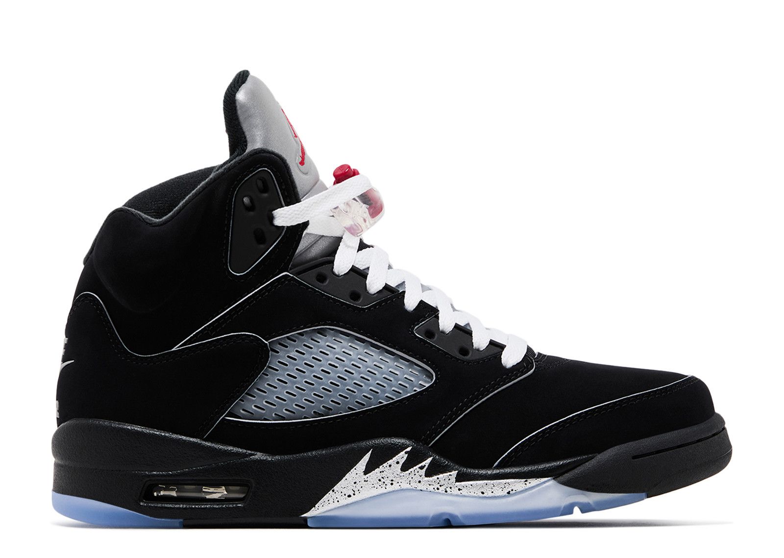 Jordan 5 Retro OG 'Metallic Reimagined' - Air Jordan - HF3975 001 -  black/white/metallic silver/fire red | Flight Club