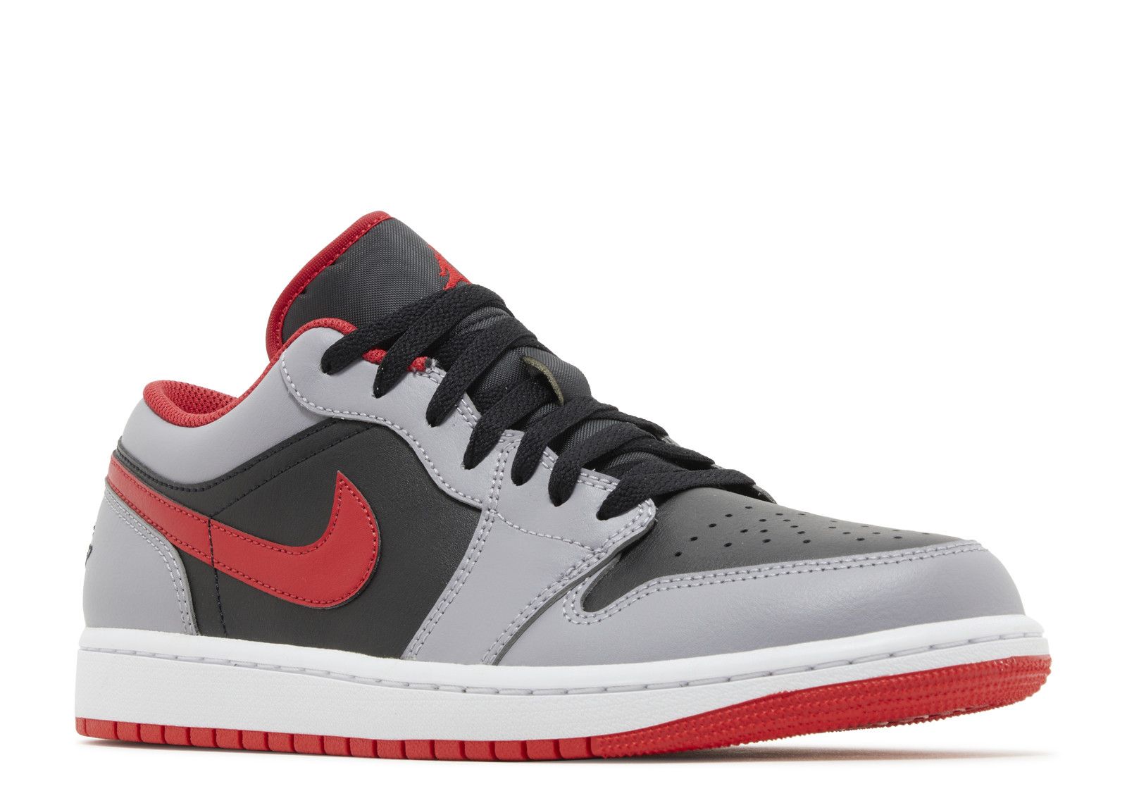 Jordan 1 Low 'Cement Fire Red' - Air Jordan - 553558 060 - black