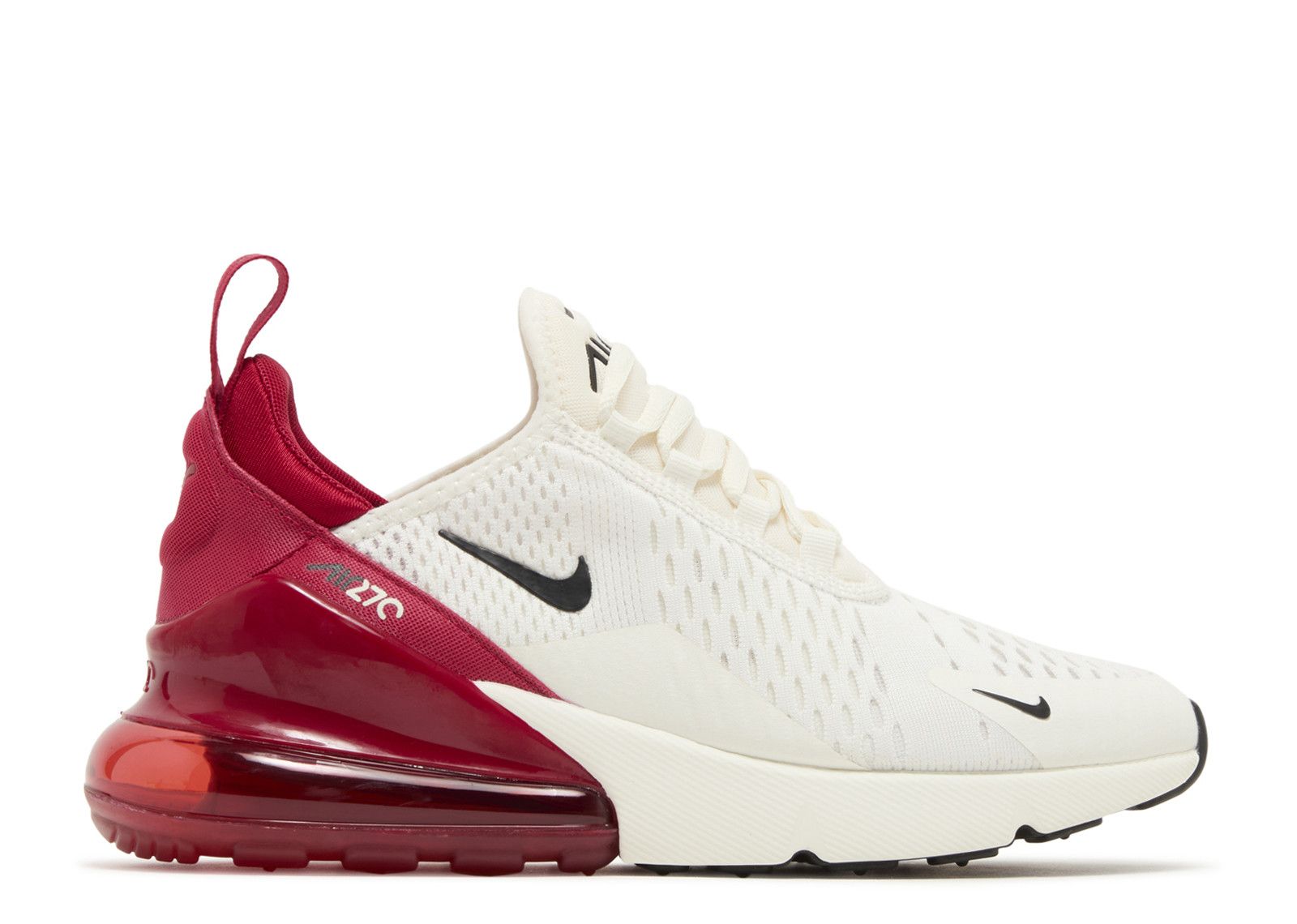 Nike Women s Air Max 270 Gym Red Sail Black 9