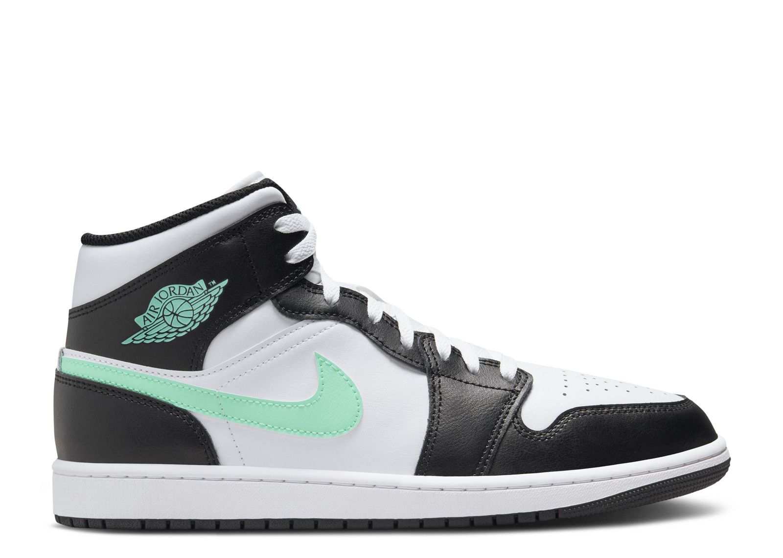 Jordan 1 Mid 'Green Glow' - Air Jordan - DQ8426 103 - white/black/green ...