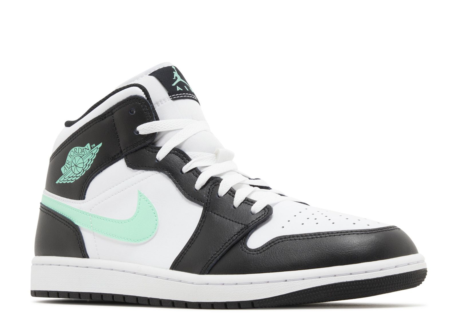 Jordan 1 Mid 'Green Glow' - Air Jordan - DQ8426 103 - white/black