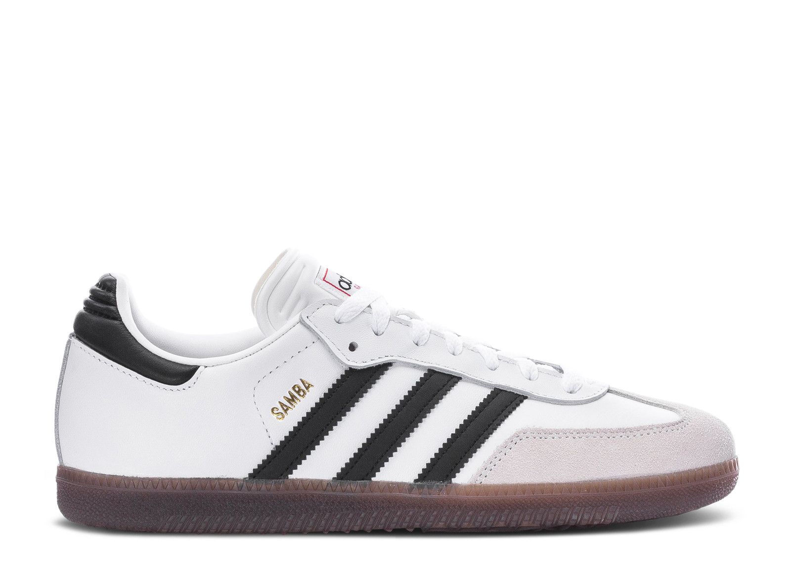 Samba J 'White Black Gum' - Adidas - IF1944 - cloud white/core black ...