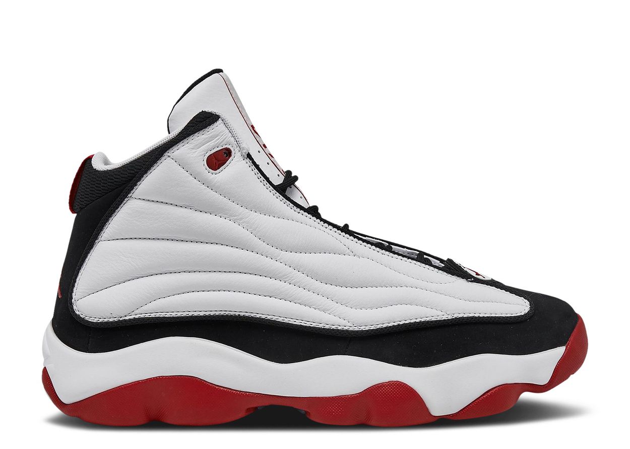 Jordan Pro Strong 'White Black Gym Red'