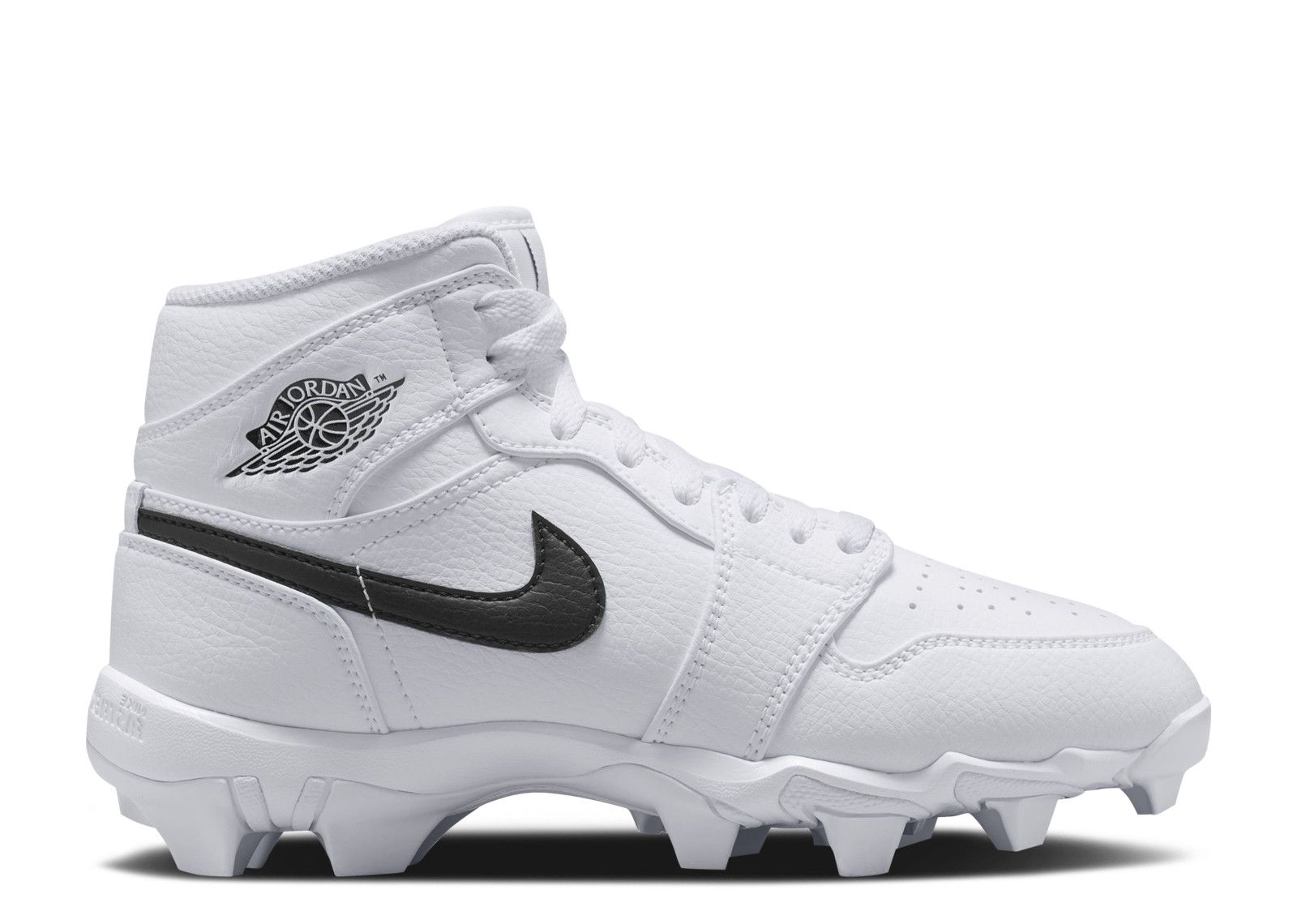 Jordan 1 Mid Cleat GS 'White Black' - Air Jordan - HF6883 100 - white ...