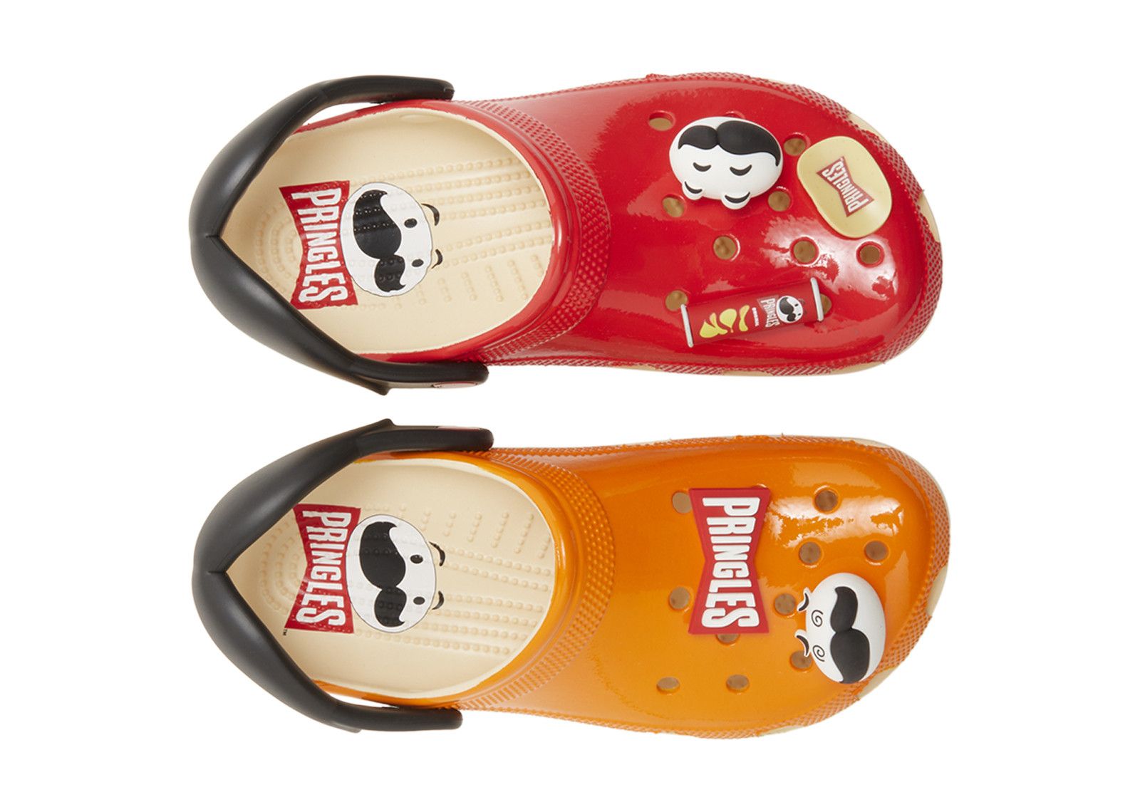 ◆CROCS◆ Pringles X Crocs Classic Clog Orange Red 2096426AD Crocs PRINGLES X CROCS CLASSIC CLOG Red / Orange Size M4/W6