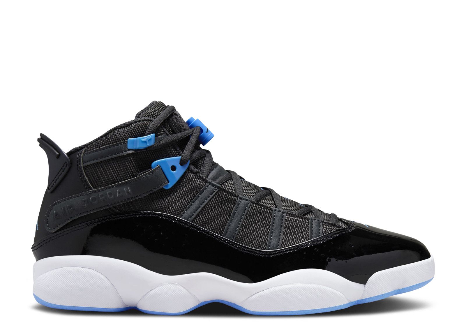 Jordan 6 Rings 'Black University Blue'