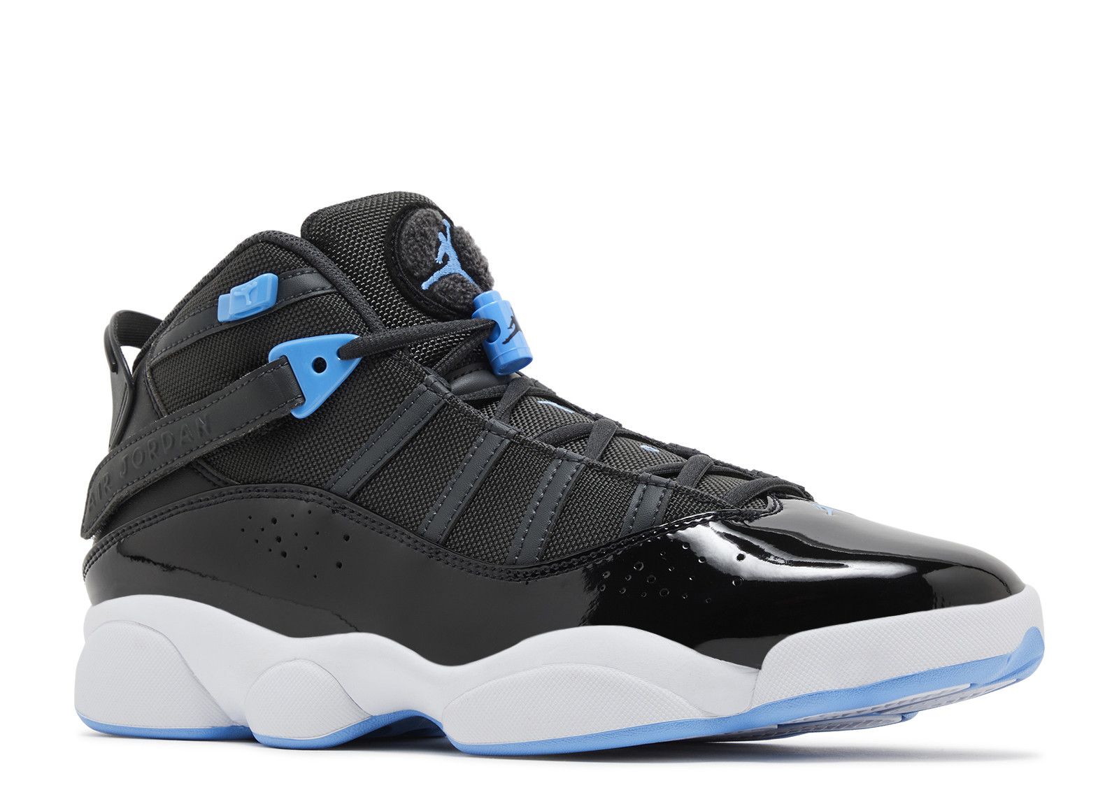 Jordan 6 Rings ‘Black University Blue’