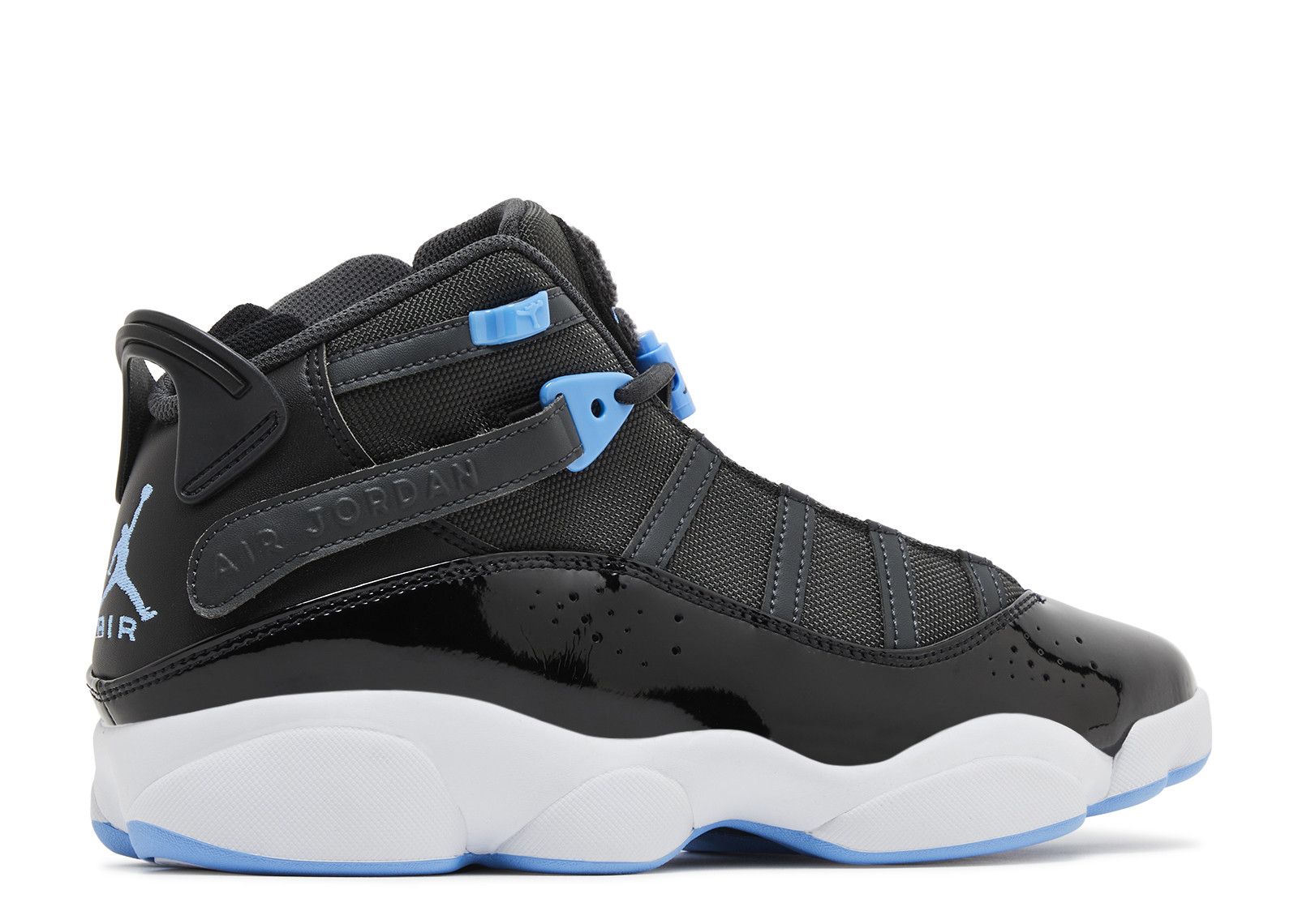 Jordan 6 Rings ‘Black University Blue’
