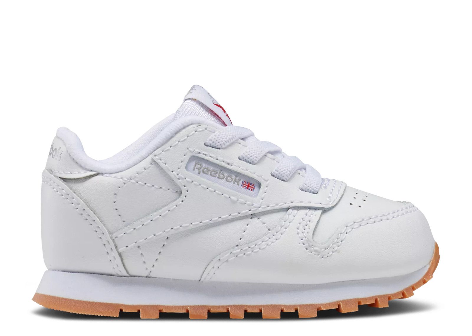 Classic Leather Toddler 'White Gum'