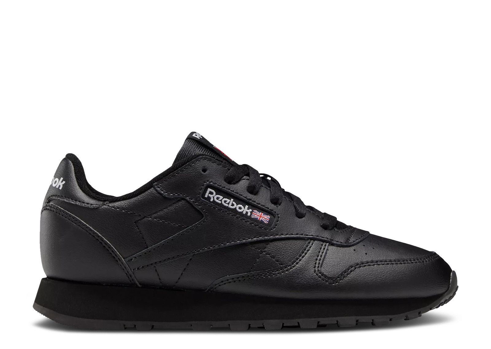 Classic Leather Big Kid 'Triple Black' - Reebok - 100010470 - core ...