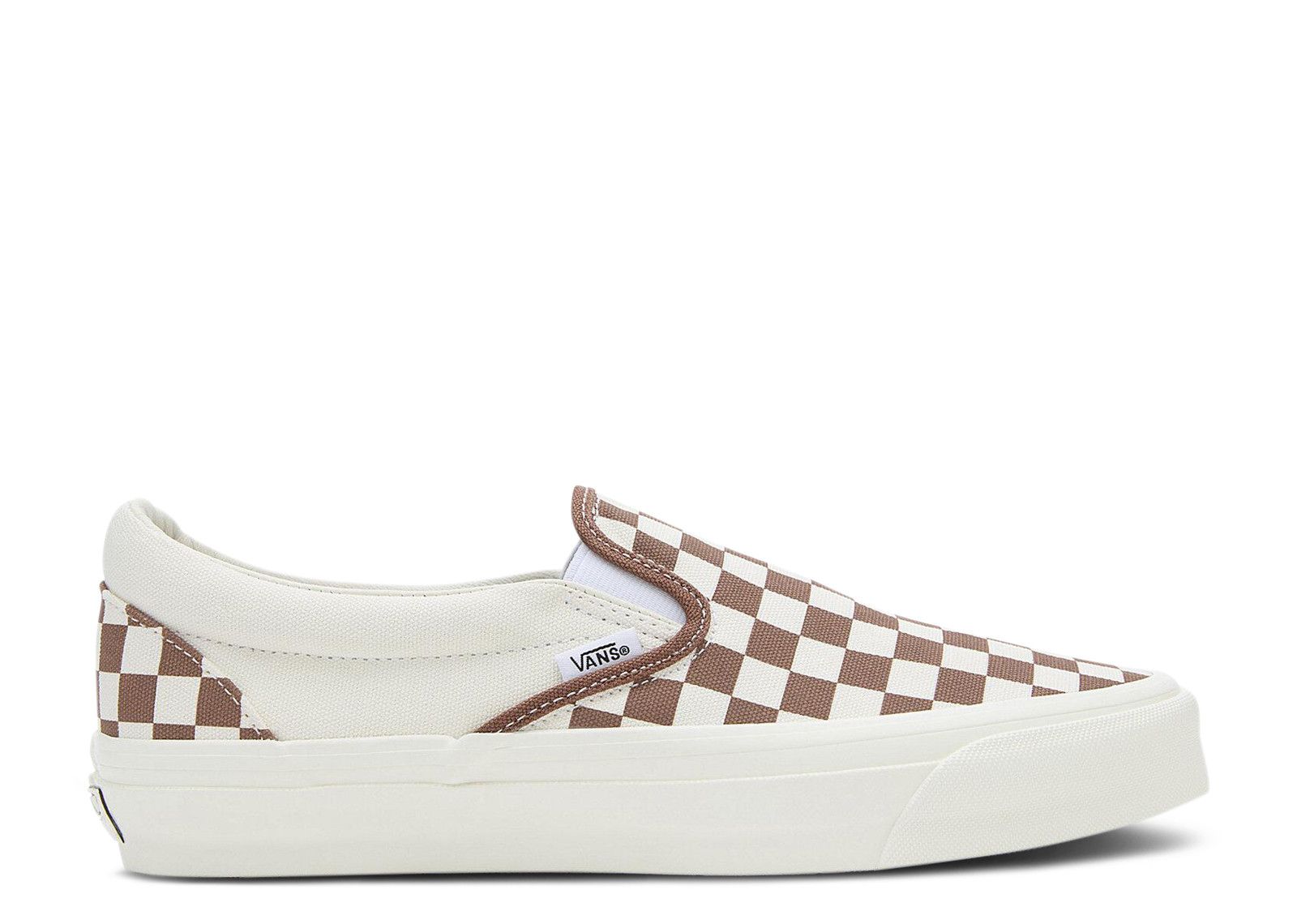 Premium Slip-On 98 'Checkerboard - Coffee Brown'