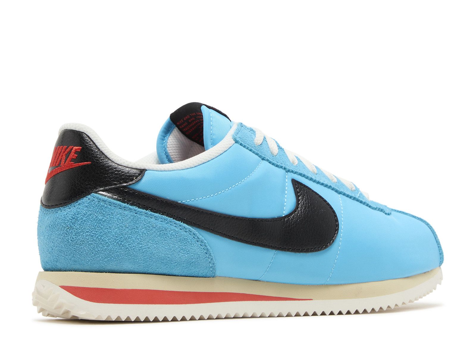 nike cortez blue black