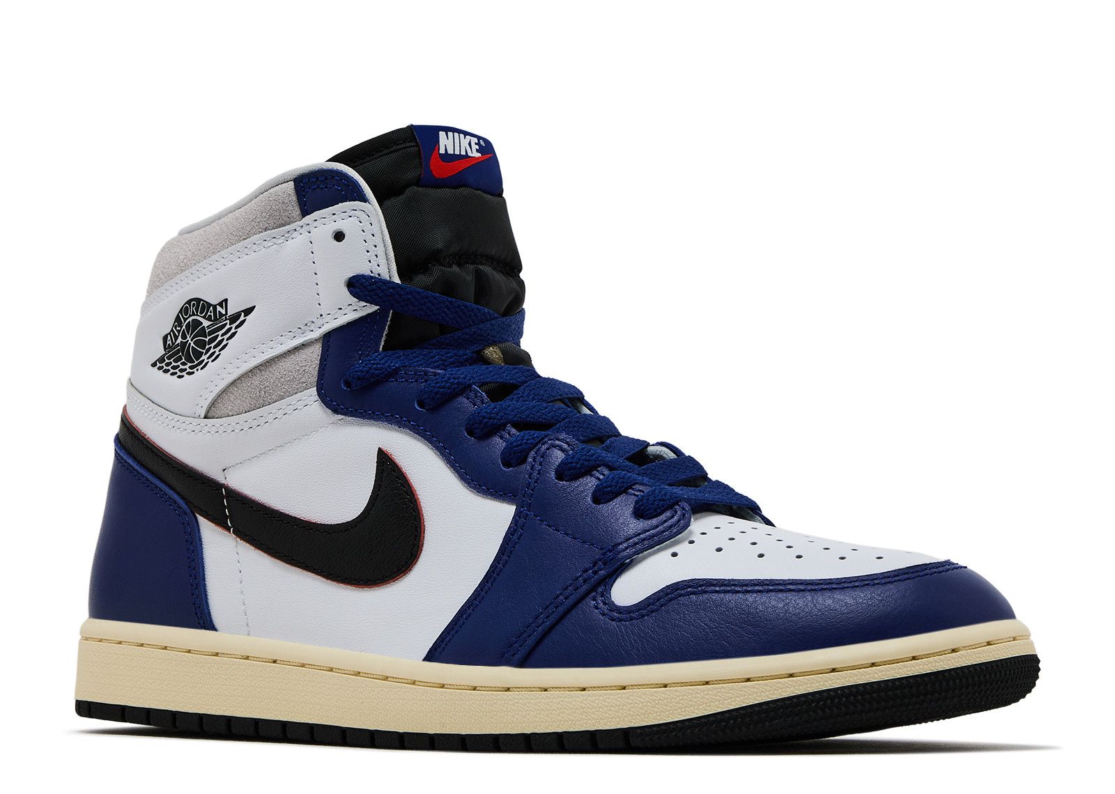 Jordan 1 Retro High OG 'White Deep Royal Blue' - Air Jordan