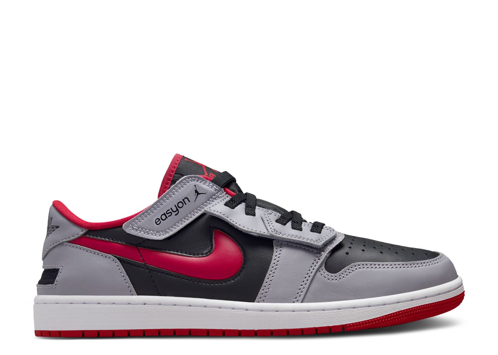 Jordan 1 Low FlyEase 'Cement Fire Red'
