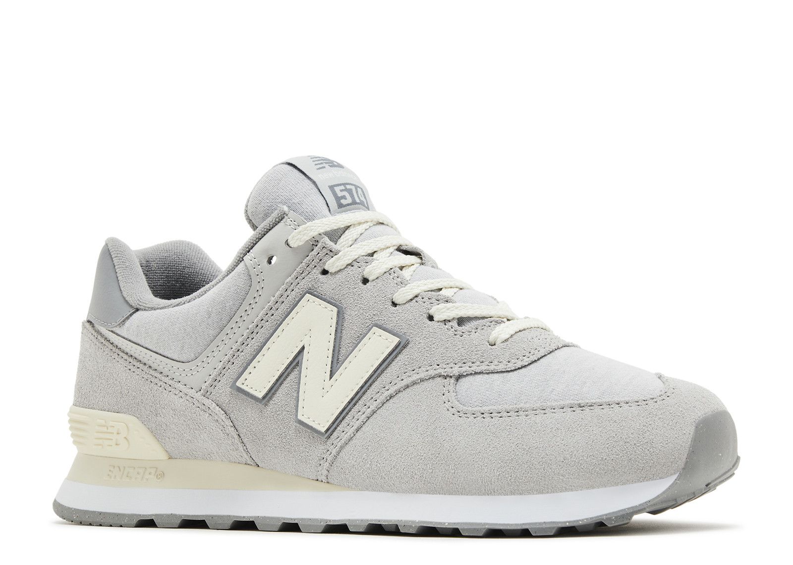 ☆ユニセックス☆New Balance 574 Concrete with angora New Balance 574 Concrete White Angora Men's - U574RBL - US