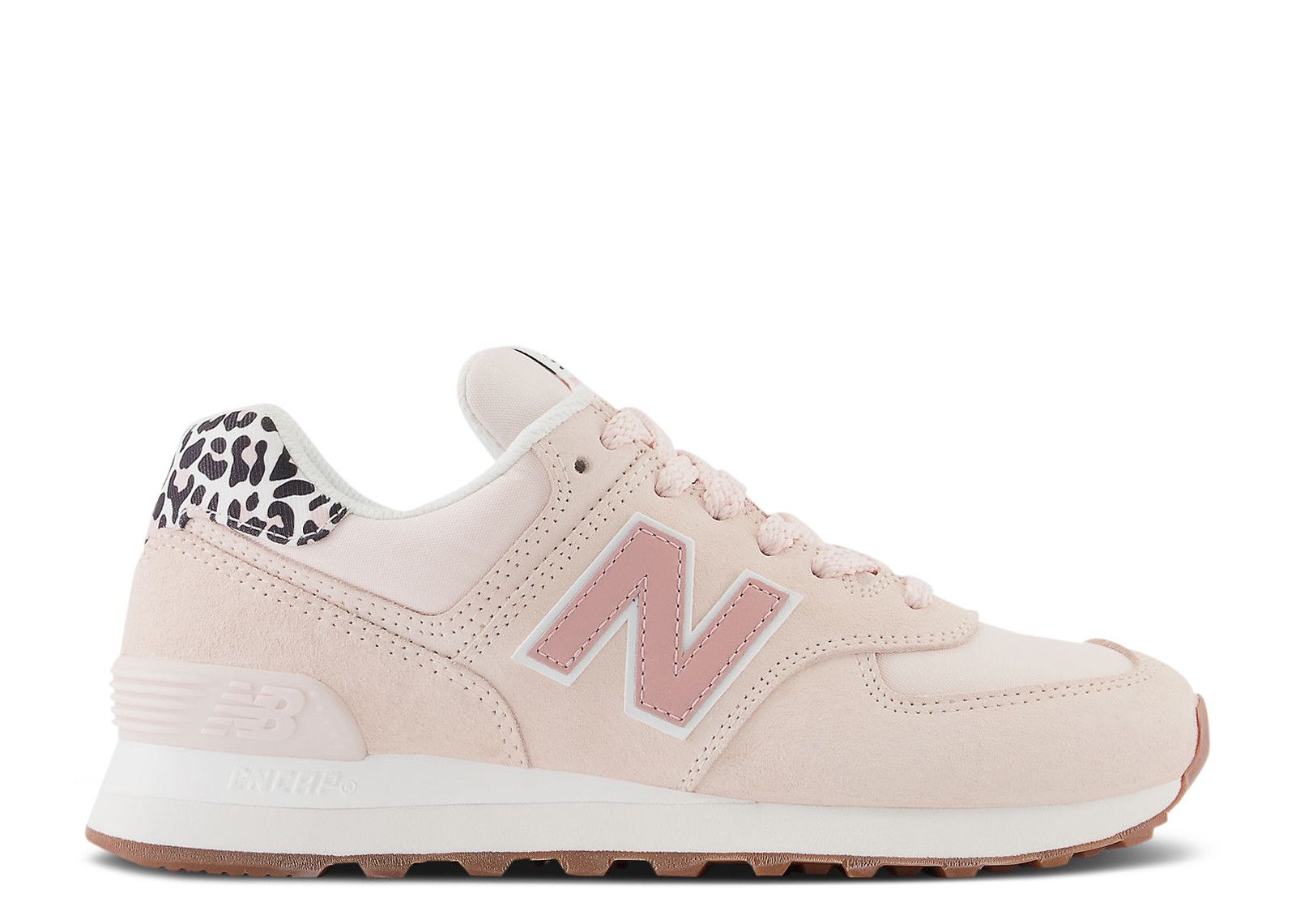 New Balance Little Kid's 574 Quartz Pink/White | Laurie's Shoes