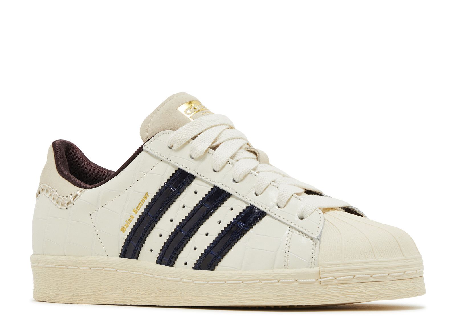 Adidas superstar vintage white navy best sale