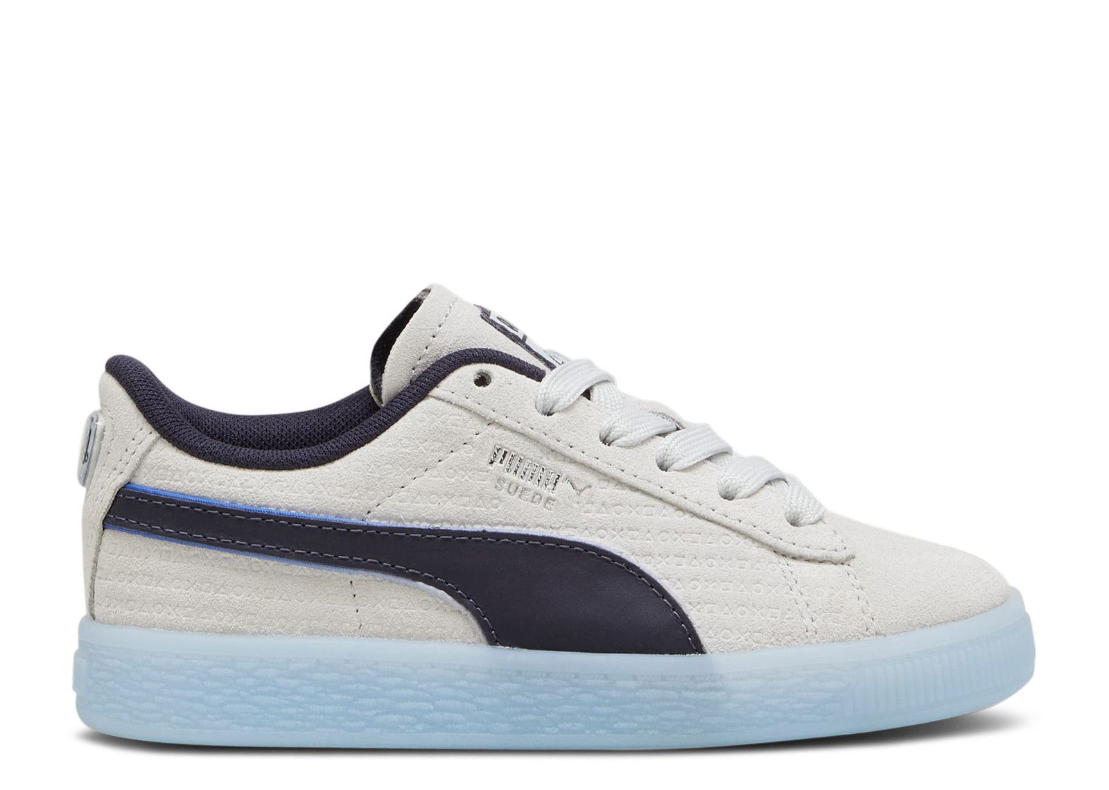 PlayStation x Suede Little Kid 'Glacial Grey'