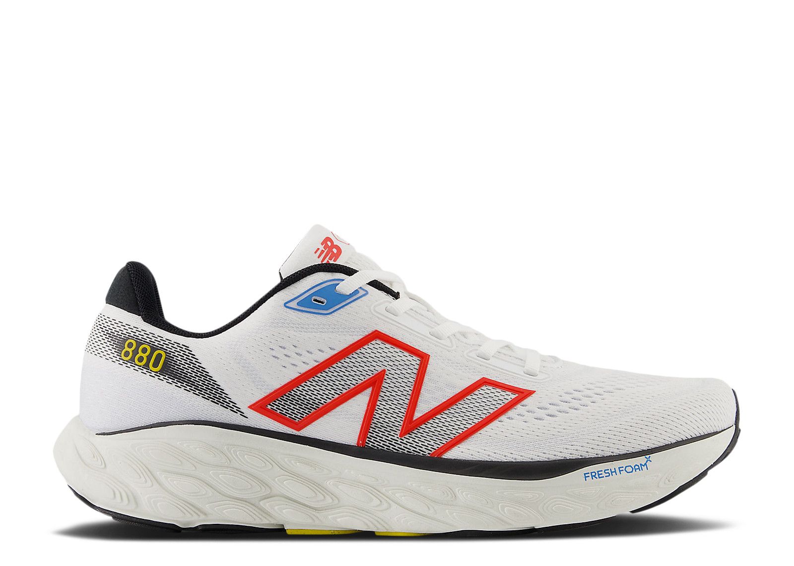 New Balance Fresh Foam X 880v14 2E Wide 'White Neo Flame' - New Balance ...