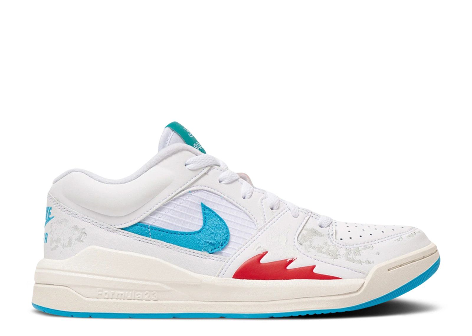 SoleFly x Formula 1 x Wmns Jordan Stadium 90 'Miami Grand Prix Pack - White Aqua'