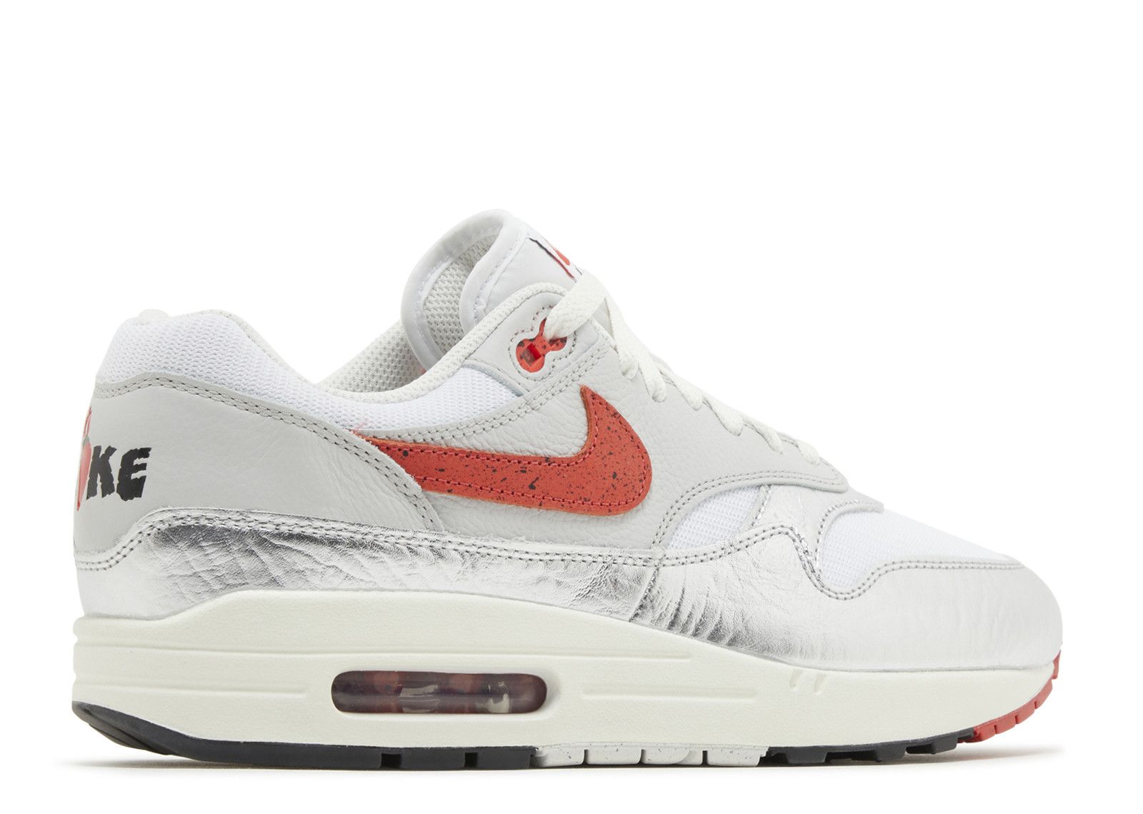Air Max 1 Premium SE 'Hot Sauce' - Nike - HF7746 100 - white/chile