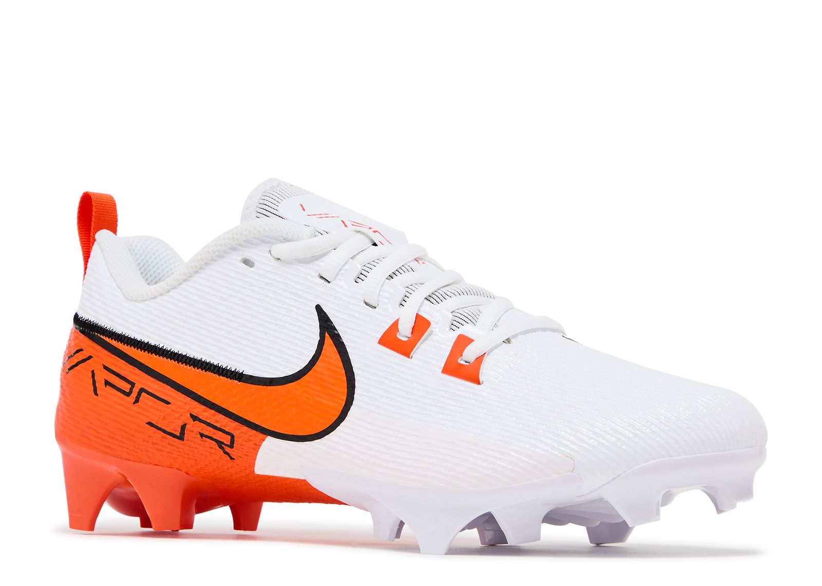 Nike Vapor Edge Speed 360‎ 2 White Brilliant Orange FQ4045-100 Cleats Size 8.5 Amazon.com | Nike Vapor Edge Speed 360 2 Men main image 2