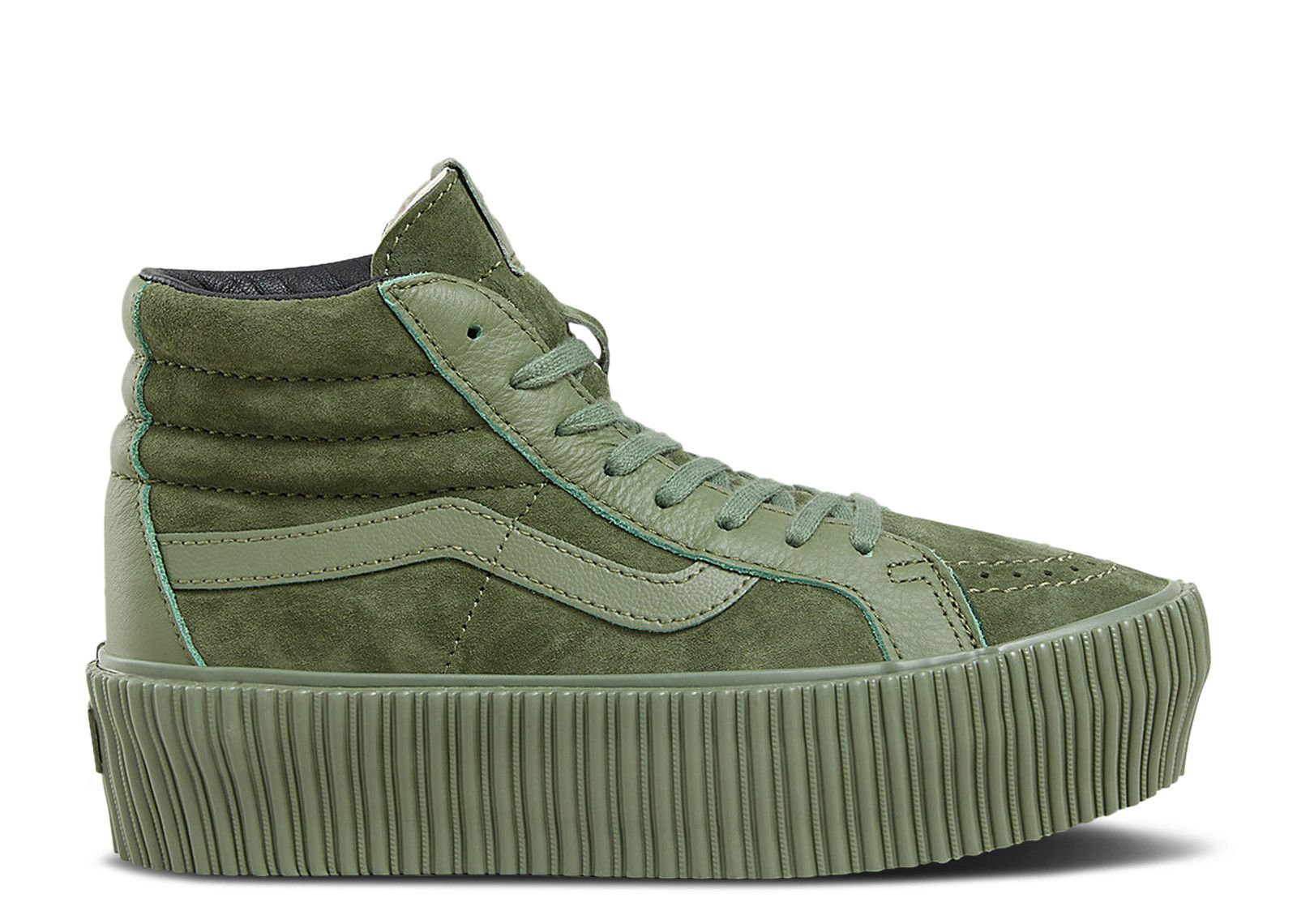 Premium Sk8-Hi 38 Reissue Platform 'Army Green'