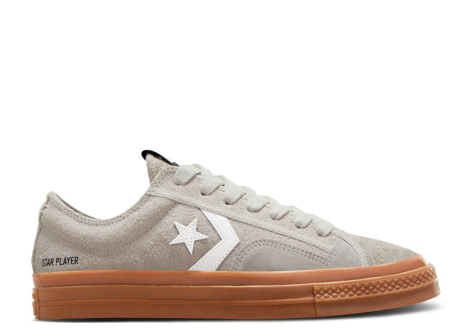 Star Player 76 Suede Low Fossilized Grey Gum Converse A10127C fossilized grey gum honey Flight Club