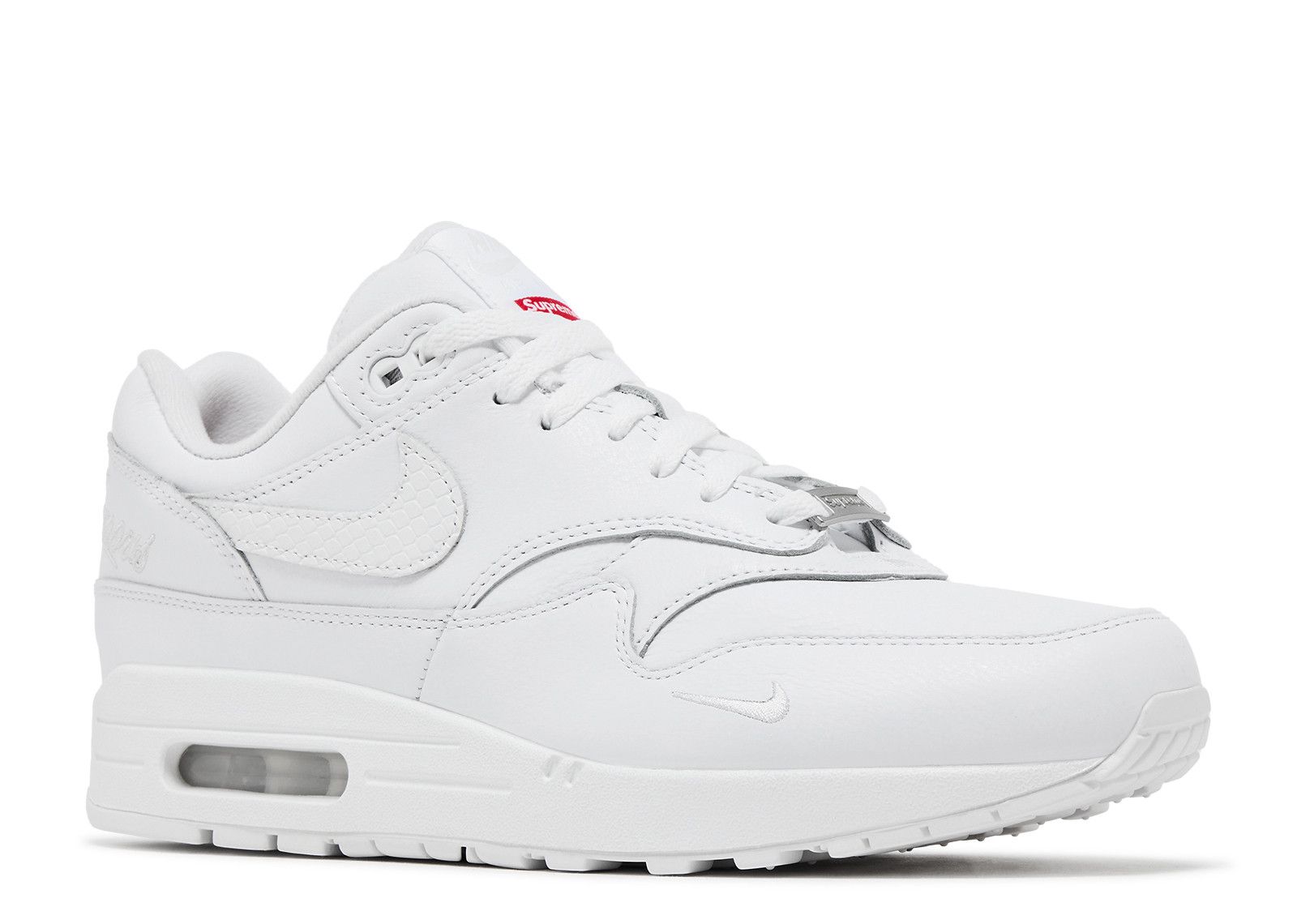Supreme X Air Max 1 '87 SP 'Triple White' - Nike - HF8813