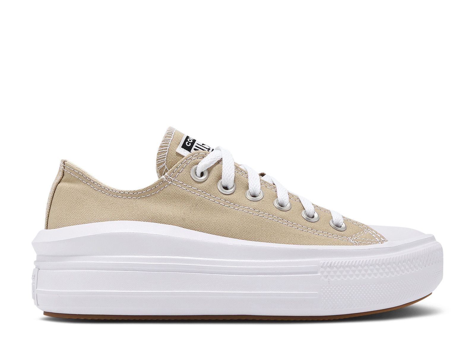 Wmns Chuck Taylor All Star Move Platform Low 'Nutty Granola' - Converse ...