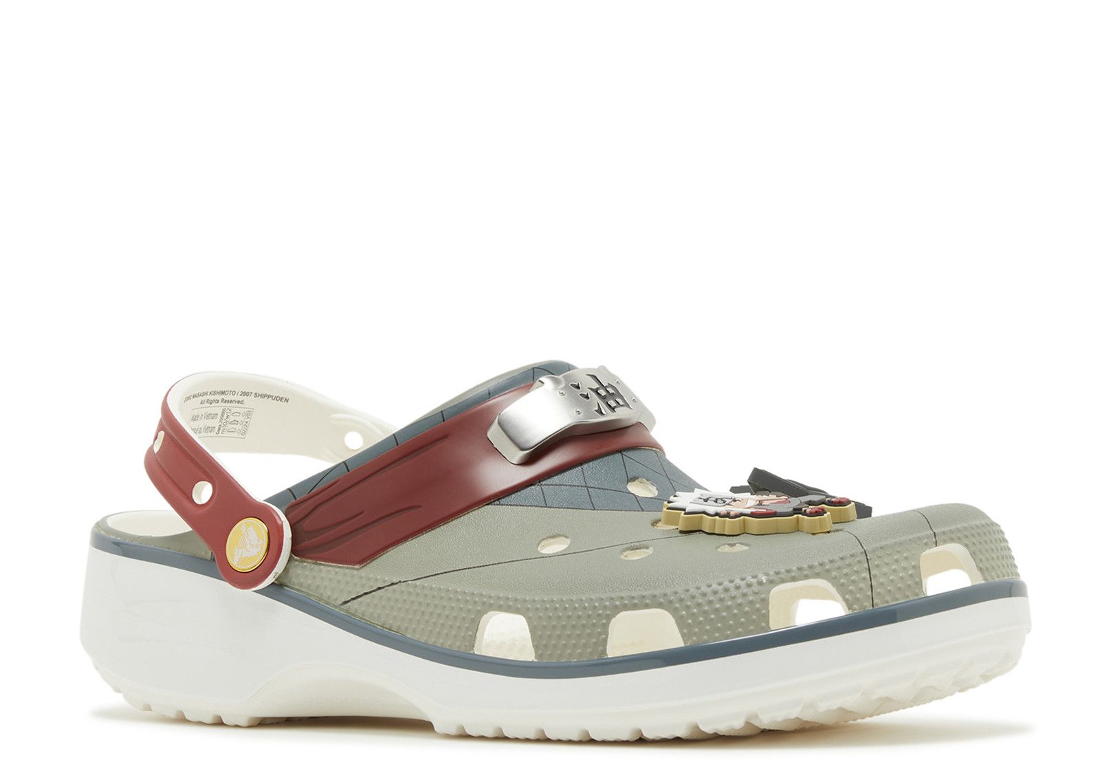 CrocsCrocs x Naruto Shippuden Classic Clog \'Jiraiya\' M5/W7 Crocs Naruto Shippuden x Classic Clog Jiraiya 209886-100  main image 2